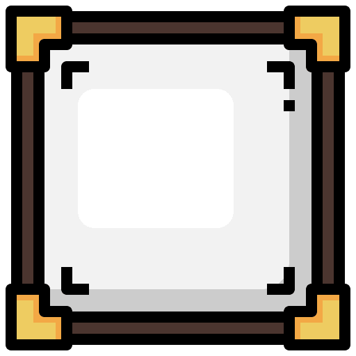 Frame wall display image photography icon