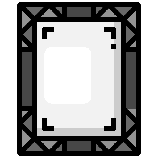 Frame photography image interior icon Frame photography image interior icon