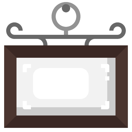 Frame frame interior furniture and household icon
