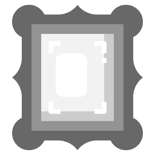 Frame image interior picture icon