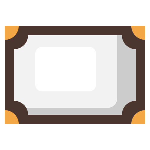 Frame photography interior art and design icon Frame photography interior art and design icon