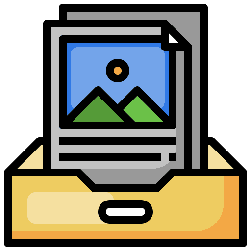 Image mailbox email communications icon