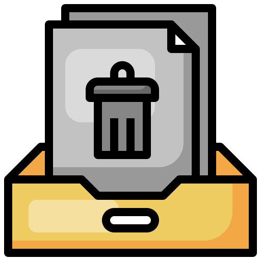 Delete communications delete message icon Delete communications delete message icon