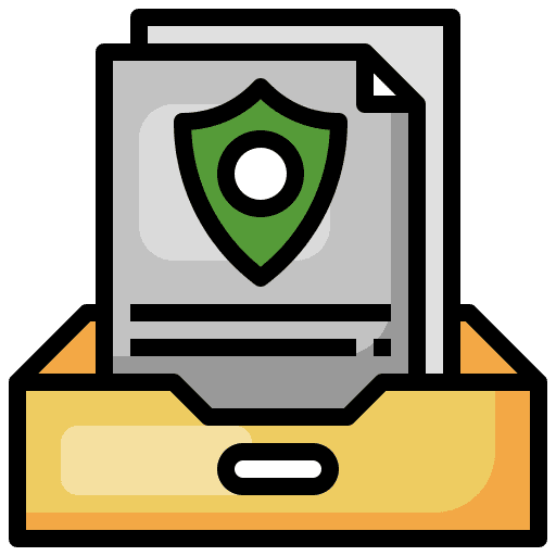 Secure secure message box icon Secure secure message box icon