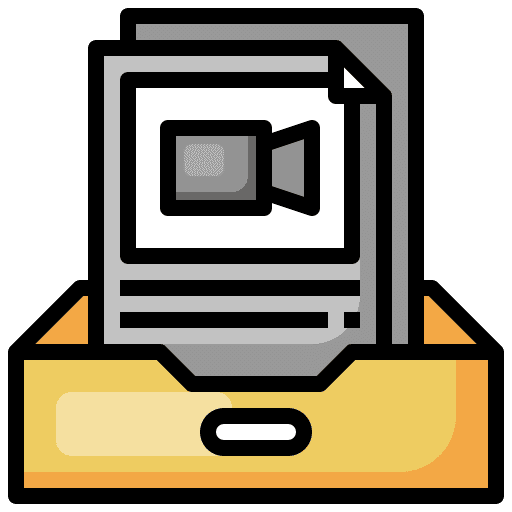 Video conference video conference mailbox file icon Video conference video conference mailbox file icon