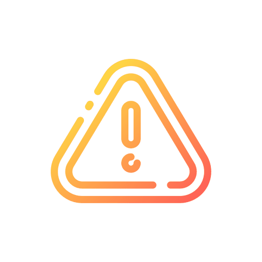 Warning warning notice attention icon