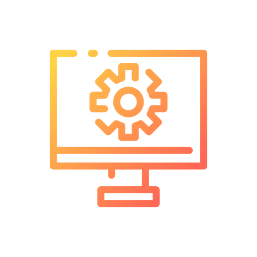 Software monitor screen cms icon Software monitor screen cms icon