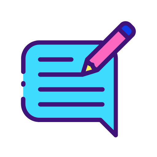 Tagline content communications tagline icon