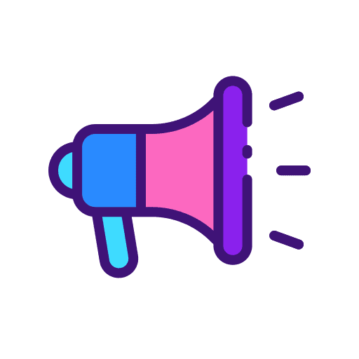 Campaign loudspeaker bullhorn megaphone icon Campaign loudspeaker bullhorn megaphone icon