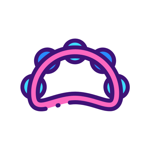 Jingle musical instrument music instrument percussion instrument icon Jingle musical instrument music instrument percussion instrument icon