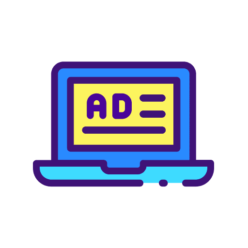 Online ads advertisement banner online ads icon Online ads advertisement banner online ads icon