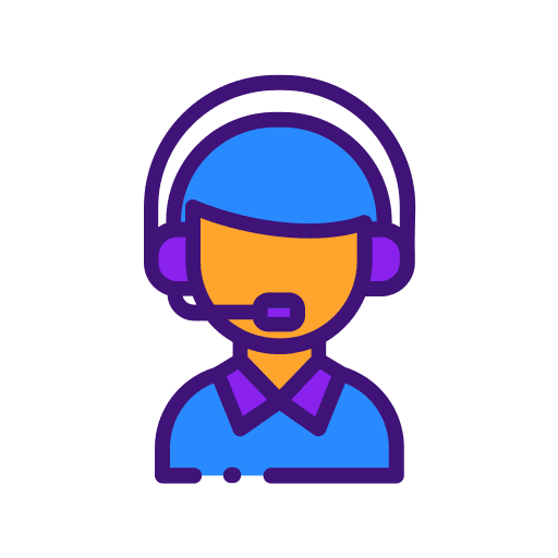 Call center communications call technical support icon Call center communications call technical support icon