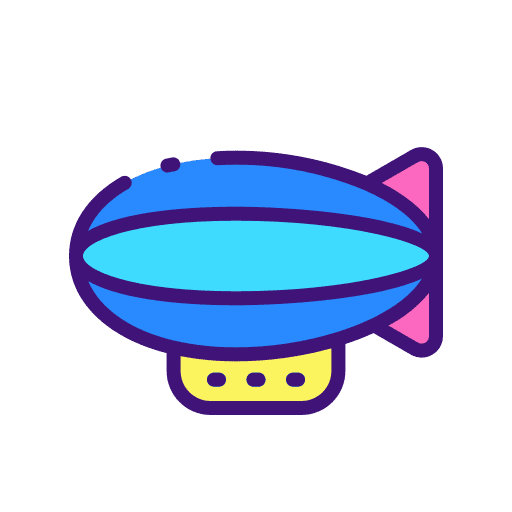 Zeppelin dirigible airship zeppelin icon Zeppelin dirigible airship zeppelin icon