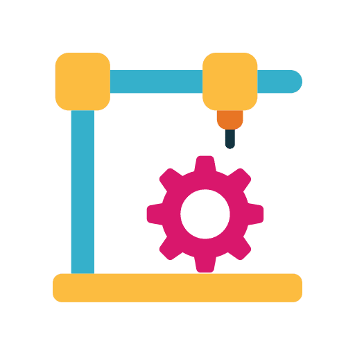 3d printing art and design industry engineering icon 3d printing art and design industry engineering icon