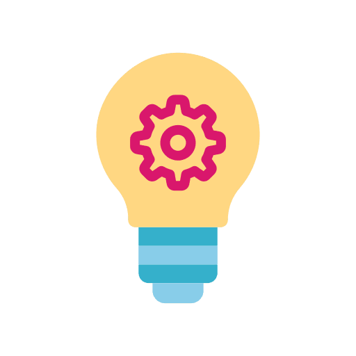 Concept reason art and design concept icon