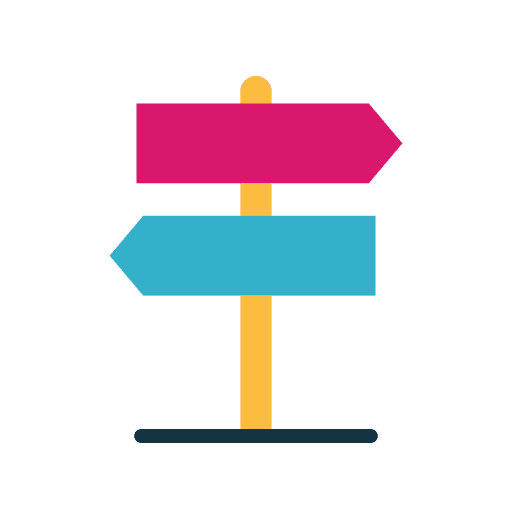 Directional sign panel direction orientation icon Directional sign panel direction orientation icon