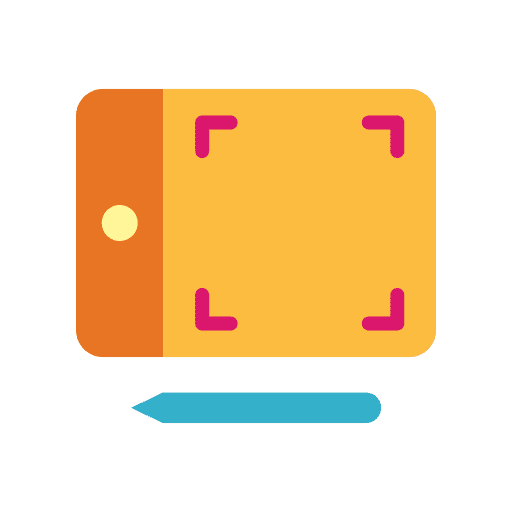 Drawing tablet drawing tablet hardware illustration icon Drawing tablet drawing tablet hardware illustration icon