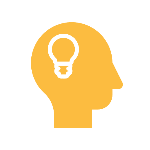 Idea think art and design people icon Idea think art and design people icon