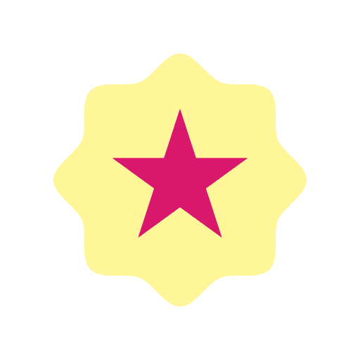 Star star champion rosette icon Star star champion rosette icon