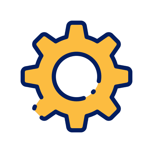 Setup settings cog setup icon Setup settings cog setup icon