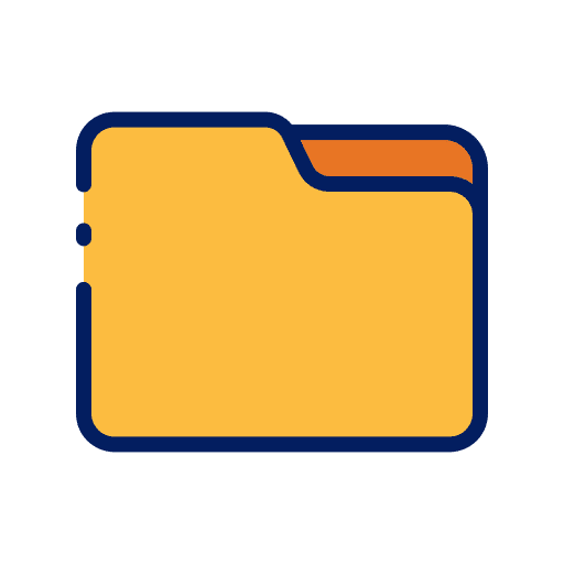 Folder data storage interface folder icon Folder data storage interface folder icon