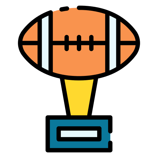 American football sports and competition sport rugby icon