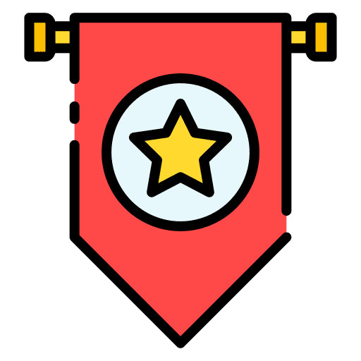 Banner hockey sport banner icon