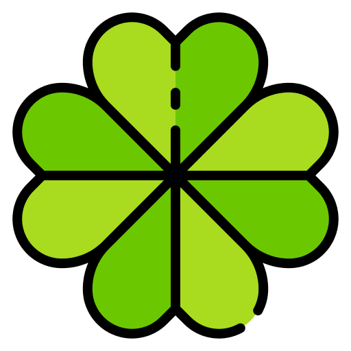 Clover botanical shamrock nature icon
