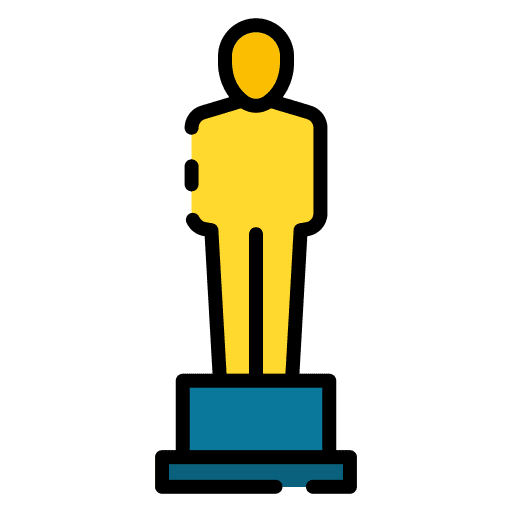 Oscar oscar academy trophy icon