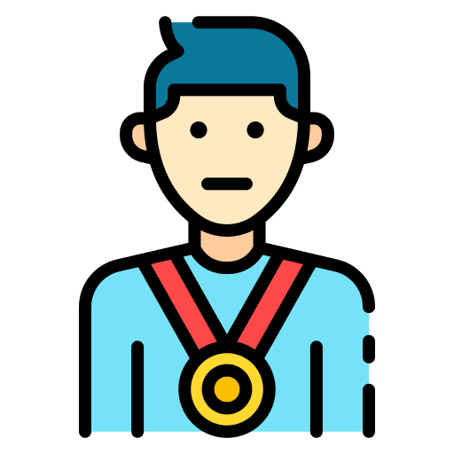 Winner badge competition user icon