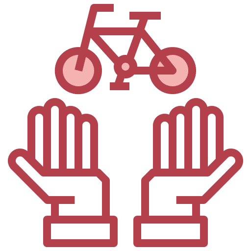 Bike cycling hobbies and free time exercise icon Bike cycling hobbies and free time exercise icon