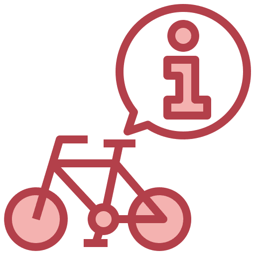 Information bicycle cycling sport icon Information bicycle cycling sport icon