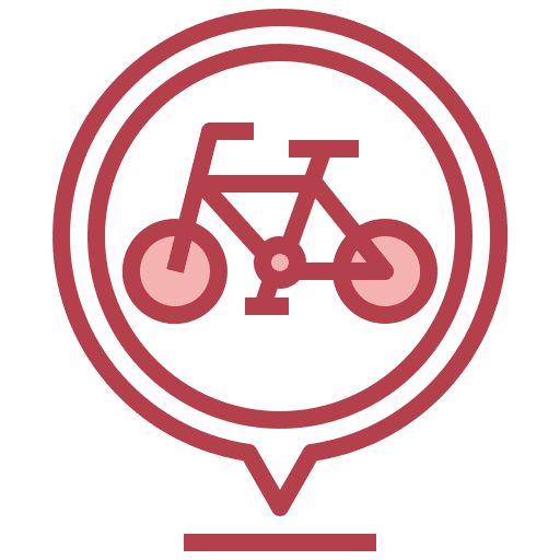 Location bicycle map location location icon Location bicycle map location location icon