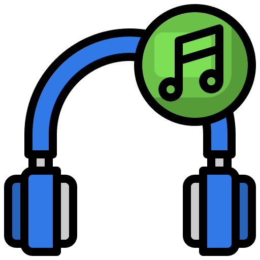 Music listen listening earphone icon