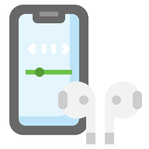 Earbuds earbuds audio smartphone icon
