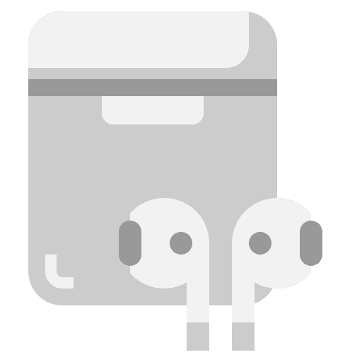 Earbuds wireless airpods earphones icon