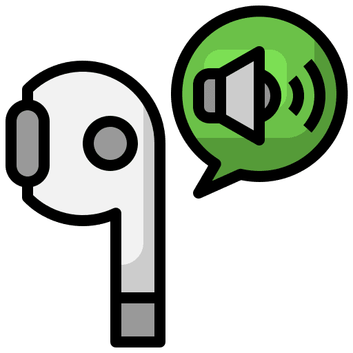 Volume earphones volume device icon Volume earphones volume device icon