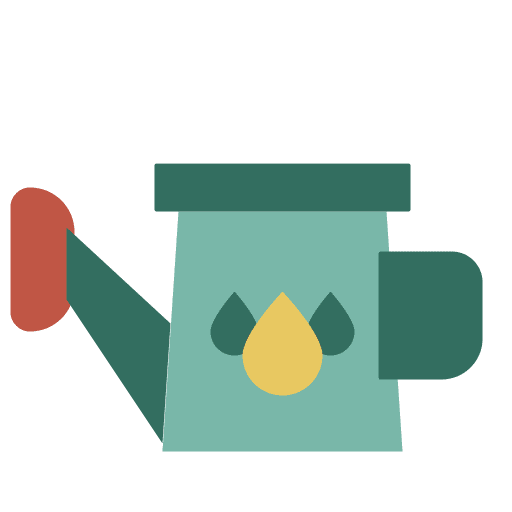 Watering can farm watering can gardening tool icon