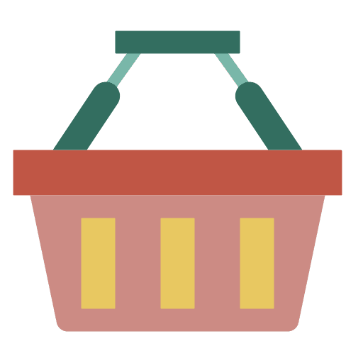 Basket shop container purchase icon
