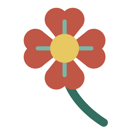 Clover shamrock cultures botanical icon