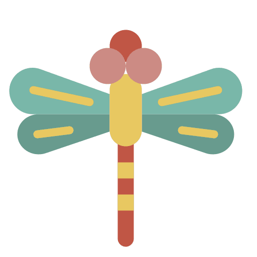 Dragonfly wild life dragonfly zoology icon