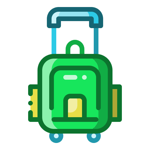 Luggage bag luggage summer icon Luggage bag luggage summer icon