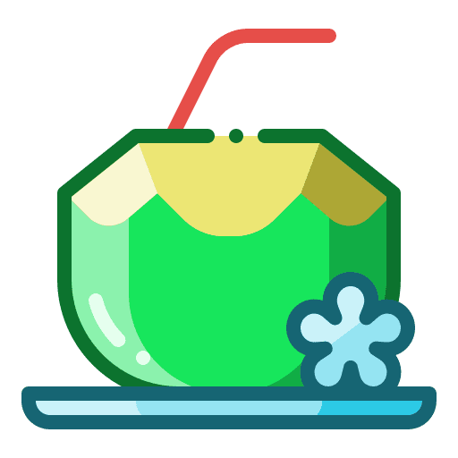 Coconut drink coconut drink beach beverage icon Coconut drink coconut drink beach beverage icon