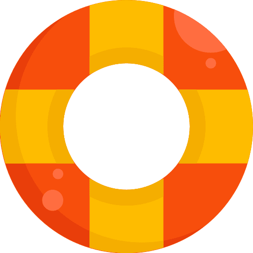 Float float lifebuoy question icon