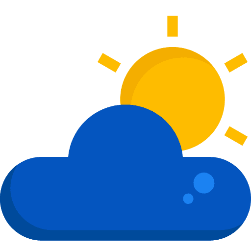 Cloudy cloudy sun sky icon Cloudy cloudy sun sky icon
