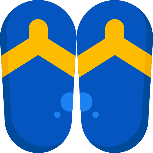 Flip flops beach fashion flip flops icon Flip flops beach fashion flip flops icon