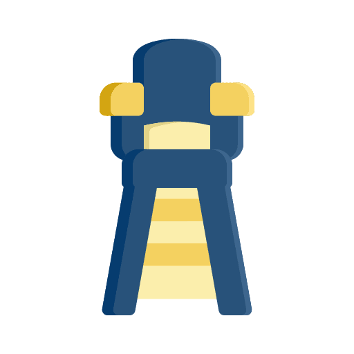 Lifeguard chair lifeguard chair lifeguard emergency icon