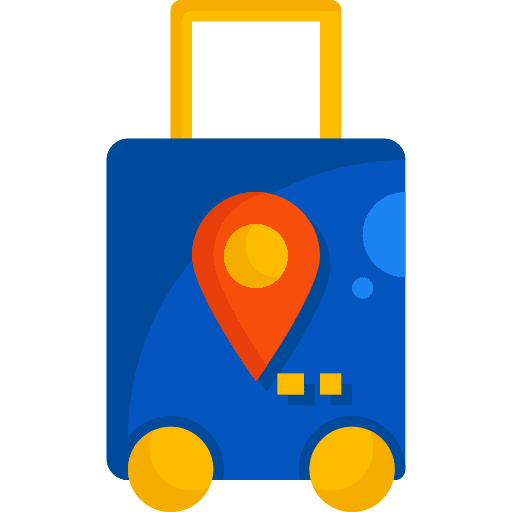 Travel bag travel bag baggage backpack icon Travel bag travel bag baggage backpack icon