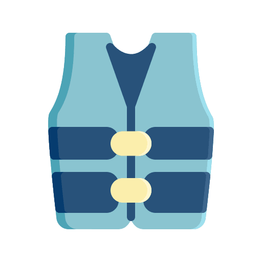 Vest buoy emergency security waistcoat icon Vest buoy emergency security waistcoat icon