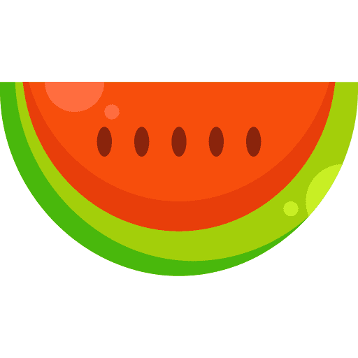 Watermelon slice fruit sweet icon Watermelon slice fruit sweet icon